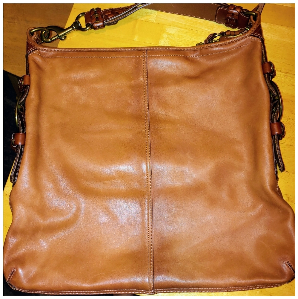 Coach Felicia Leather Slim Duffle